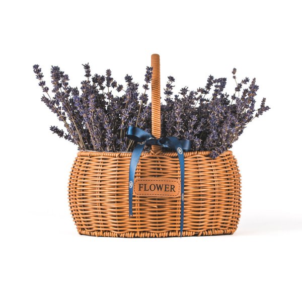 Beautiful Dried Lavender Flower Basket