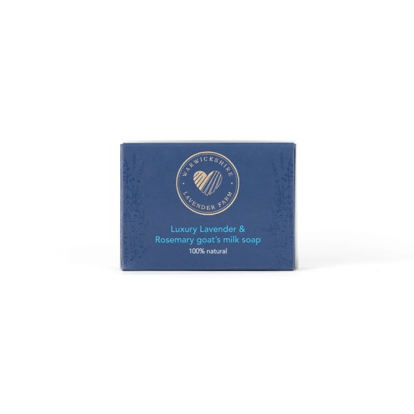 Luxury Lavender and Rosemary goat’s milk soap
