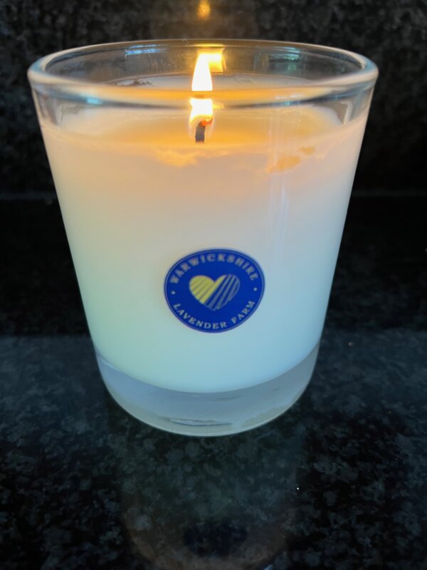 SUMMER: Luxury Lavender and Geranium Fragranced candle - Image 4
